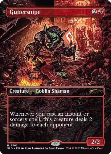 Guttersnipe (2361) (2361), Secret Lair Drop Series — Magic card price