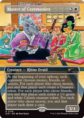 Master of Ceremonies (2379), Secret Lair Drop Series — Magic card price