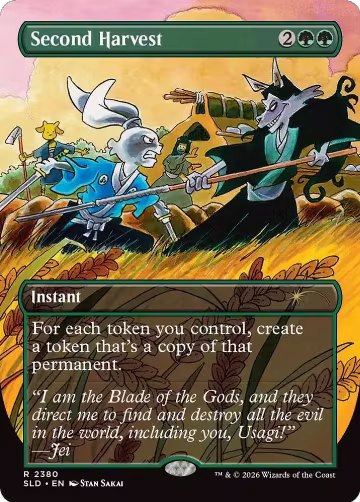 Second Harvest (2380) (2380), Secret Lair Drop Series — Magic card price