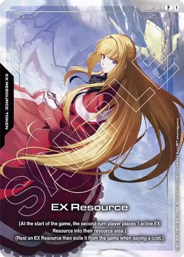 EX Resource (EXRP-004) (Premium Card Collection Gundam Assemble - PC01A) (EXRP-004) — card price