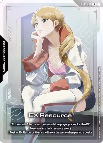 EX Resource (EXRP-006) (Premium Card Collection Gundam Assemble - PC01A) (EXRP-006) — card price