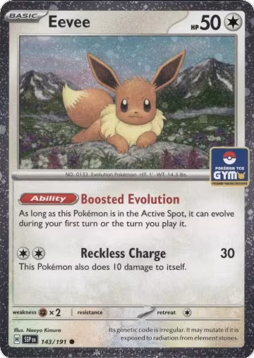 Eevee - 143/191 (GYM) (143/191) — card price
