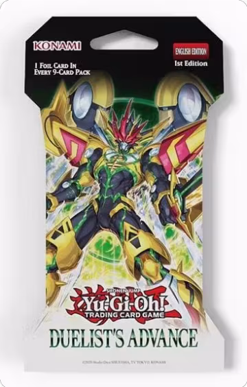 Duelist's Advance Sleeved Booster Pack, Duelist's Advance — Yu-Gi-Oh! sealed product price