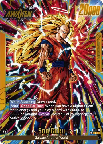 Son Goku - FS11-01 (Gold) (FS11-01) — card price