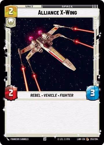 Alliance X-Wing (253/264), A Lawless Time — Star Wars card price