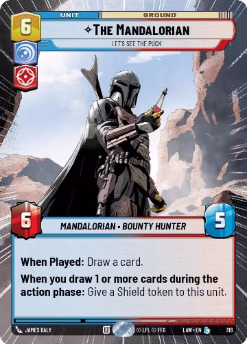 The Mandalorian - Let's See The Puck (Hyperspace) (316), A Lawless Time — Star Wars card price