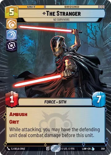 The Stranger - No Survivors (Hyperspace) (350), A Lawless Time — Star Wars card price