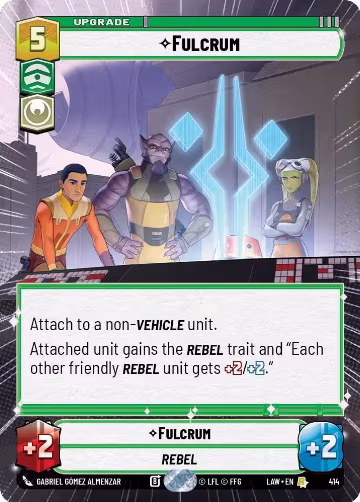 Fulcrum (Hyperspace) (414), A Lawless Time — Star Wars card price