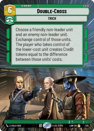 Double-Cross (Hyperspace) (434), A Lawless Time — Star Wars card price