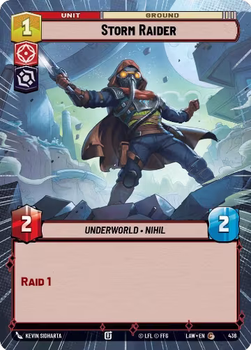Storm Raider (Hyperspace) (436), A Lawless Time — Star Wars card price