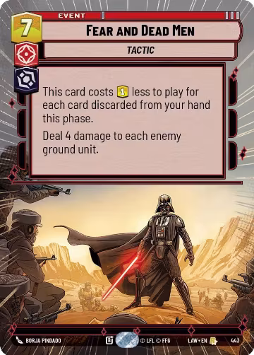 Fear and Dead Men (Hyperspace) (443), A Lawless Time — Star Wars card price