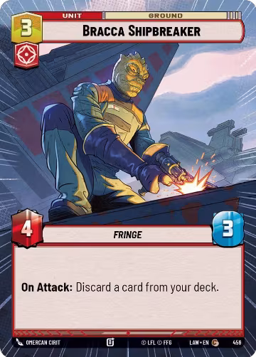 Bracca Shipbreaker (Hyperspace) (456), A Lawless Time — Star Wars card price