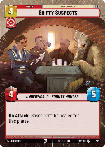 Shifty Suspects (Hyperspace) (461), A Lawless Time — Star Wars card price