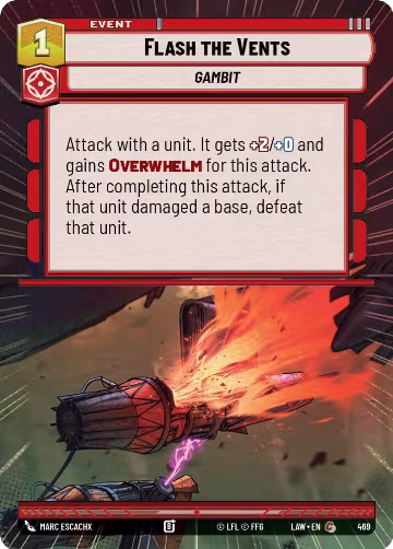 Flash the Vents (Hyperspace) (469), A Lawless Time — Star Wars card price