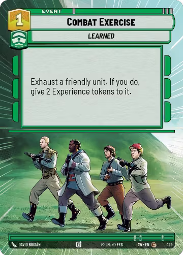Combat Exercise (Hyperspace) (429), A Lawless Time — Star Wars card price