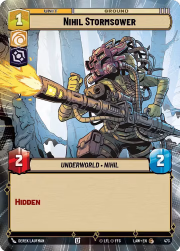Nihil Stormsower (Hyperspace) (473), A Lawless Time — Star Wars card price