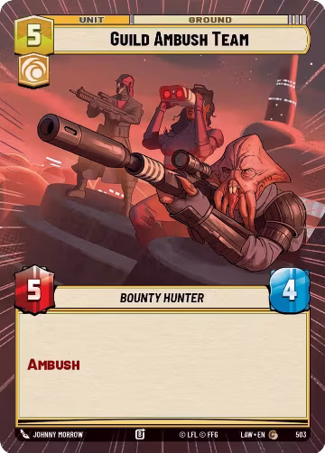 Guild Ambush Team (Hyperspace) (503), A Lawless Time — Star Wars card price