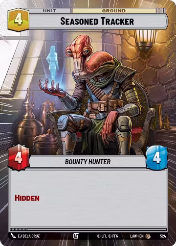 Seasoned Tracker (Hyperspace) (524), A Lawless Time — Star Wars card price