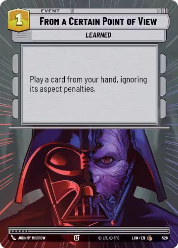 From a Certain Point of View (Hyperspace) (528), A Lawless Time — Star Wars card price