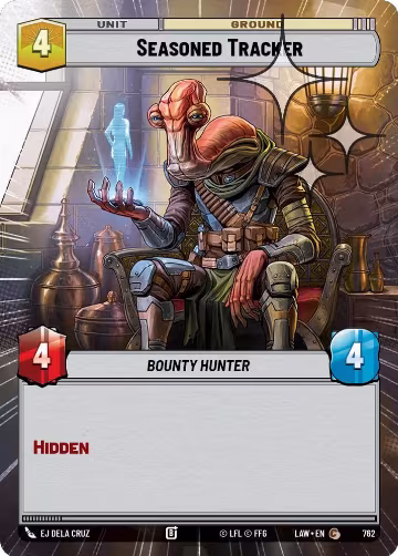 Seasoned Tracker (Hyperspace Foil) (762), A Lawless Time — Star Wars card price