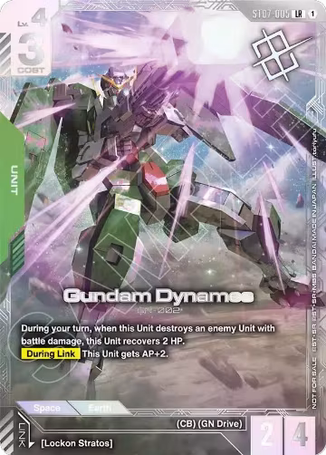 Gundam Dynames (Newtype Challenge 2026 Mission 2) (ST07-005), Gundam Promotional Cards — Gundam card price