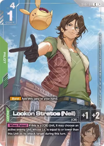 Lockon Stratos (Neil) (Newtype Challenge 2026 Mission 2) (ST07-011), Gundam Promotional Cards — Gundam card price