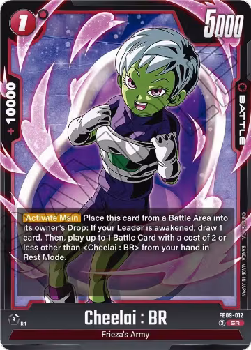 Cheelai : BR (FB09-012), Dual Evolution — DB Fusion card price