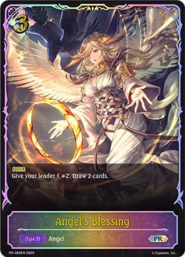Angel's Blessing (PR-382EN), Shadowverse: Evolve Promo Cards — Shadowverse card price