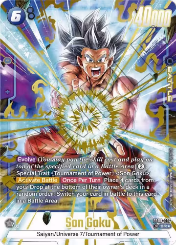 Son Goku - FB09-037 (Alternate Art) (FB09-037), Dual Evolution — DB Fusion card price