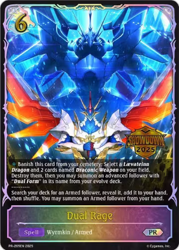Dual Rage (PR-265EN), Shadowverse: Evolve Promo Cards — Shadowverse card price