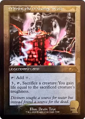Miren, the Moaning Well (7108), Secret Lair Drop Series — Magic card price