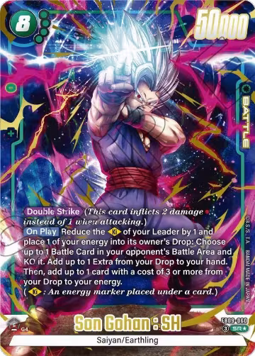 Son Gohan : SH - FB09-060 (Alternate Art) (FB09-060), Dual Evolution — DB Fusion card price