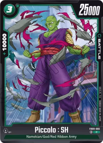Piccolo : SH - FB09-066 (FB09-066), Dual Evolution — DB Fusion card price