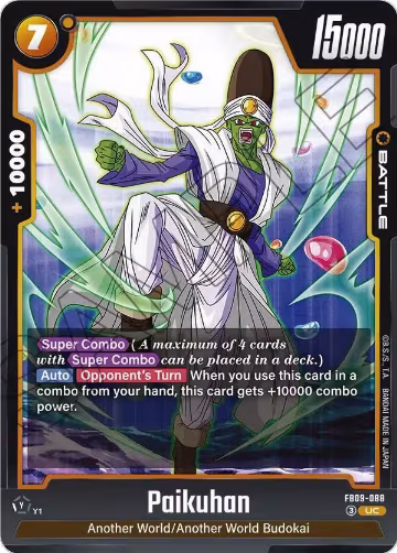 Paikuhan - FB09-088 (FB09-088), Dual Evolution — DB Fusion card price