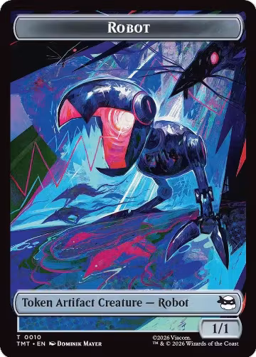 Robot // Food Double-Sided Token (10 // 8), Teenage Mutant Ninja Turtles — Magic card price