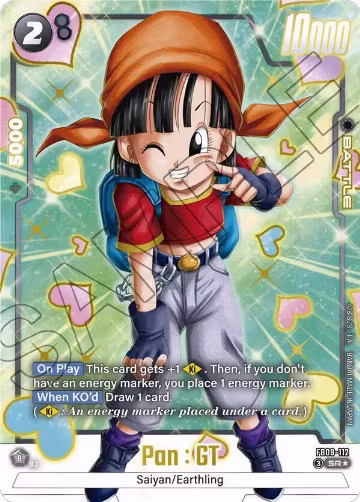 Pan : GT - FB09-112 (Alternate Art) (FB09-112), Dual Evolution — DB Fusion card price