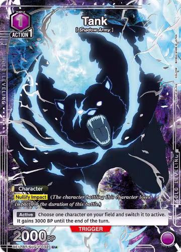 Tank (U*) (UE17BT/SLG-1-032), SOLO LEVELING — Union Arena card price