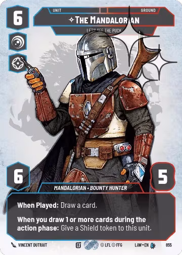 The Mandalorian - Let's See The Puck (Prestige Foil) (855), A Lawless Time — Star Wars card price
