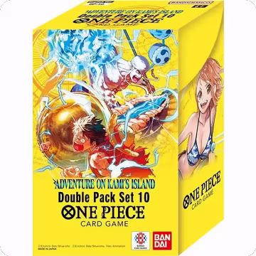 Double Pack Set Vol. 10, Adventure on Kami's Island — One Piece sealed product price