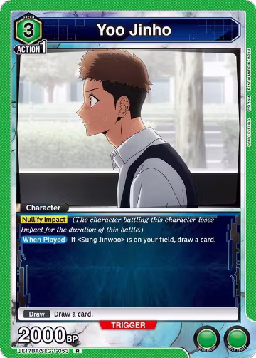 Yoo Jinho (053) (UE17BT/SLG-1-053), SOLO LEVELING — Union Arena card price