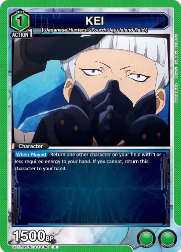 KEI (UE17BT/SLG-1-068), SOLO LEVELING — Union Arena card price