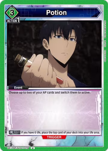 Potion (UE17BT/SLG-1-079), SOLO LEVELING — Union Arena card price