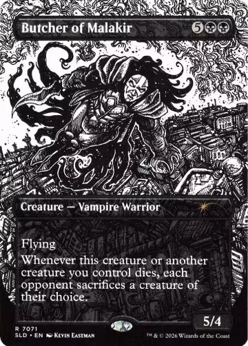 Butcher of Malakir (7071) (7071), Secret Lair Drop Series — Magic card price