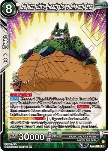 SS Son Goku, Ready for a shared Fate (BT30-121), Three Glorious Fighters — DB Super card price