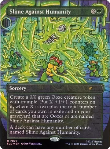 Slime Against Humanity (7077) (7077), Secret Lair Drop Series — Magic card price