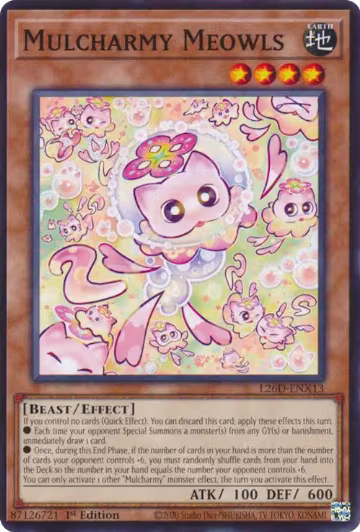 Mulcharmy Meowls (L26D-ENX13), Legendary Modern Decks 2026 — Yu-Gi-Oh! card price