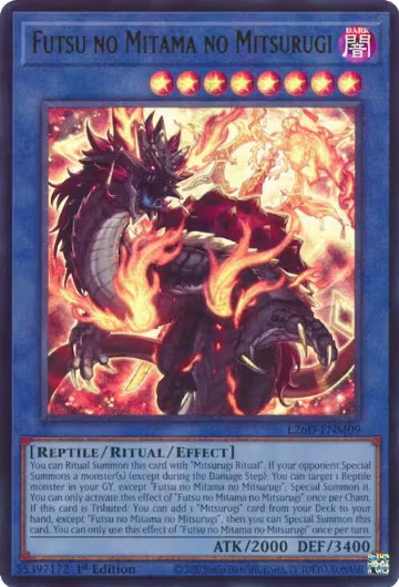 Futsu no Mitama no Mitsurugi (L26D-ENM09), Legendary Modern Decks 2026 — Yu-Gi-Oh! card price