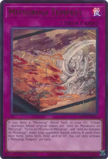 Mitsurugi Tempest (L26D-ENM21), Legendary Modern Decks 2026 — Yu-Gi-Oh! card price
