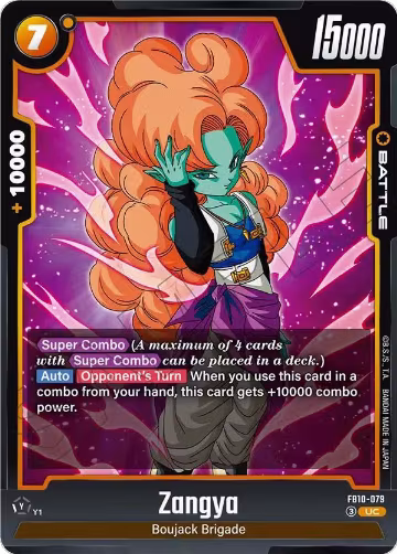 Zangya - FB10-079 (FB10-079), Cross Force — DB Fusion card price