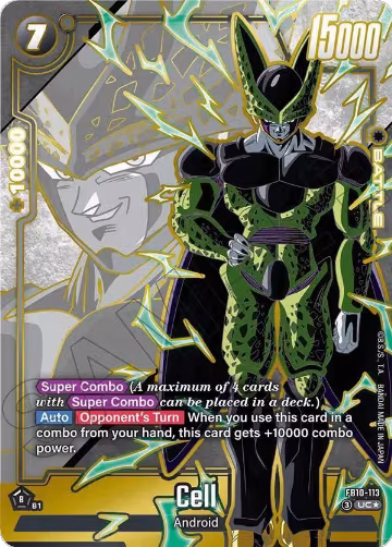 Cell - FB10-113 (Alternate Art) (FB10-113), Cross Force — DB Fusion card price